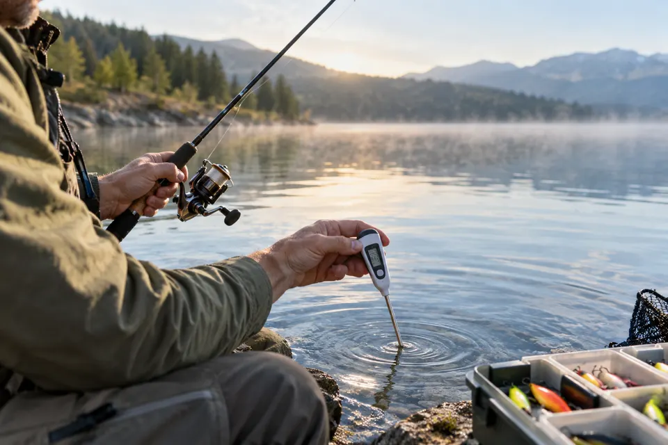 Cómo interpretar la temperatura del agua para mejorar tu pesca Imagen ilustrativa: Cómo interpretar la temperatura del agua para mejorar tu pesca